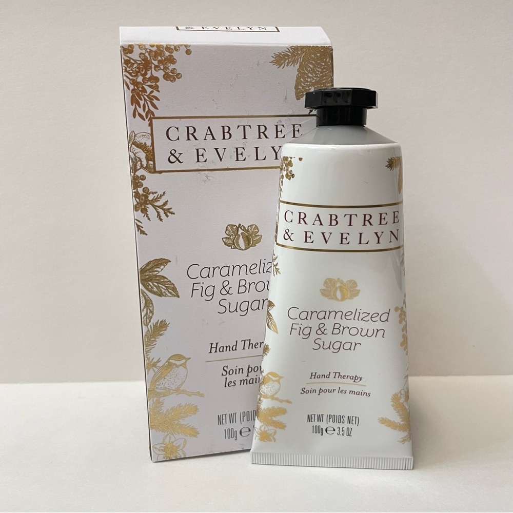 Crabtree & Evelyn Caramelized Fig & Brown Sugar Hand Therapy Cream Lotion